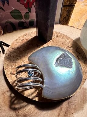 Vintage Sterling Silver Coil Ring